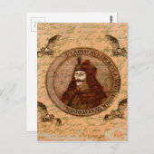 Telling Vlad Dracula Briefkaart (Voorkant / Achterkant)