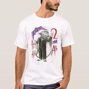 Tellinggraaf-schets in zwart-wit tekening t-shirt