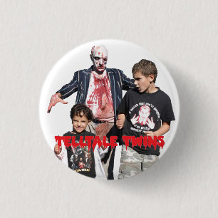 Telltale Twins Zombie Pin Ronde Button 3,2 Cm