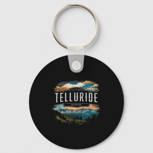 Telluride Bergen Colorado Wandelen Buiten Vinta Sleutelhanger