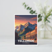 Telluride Colorado Briefkaart (Staand voorkant)