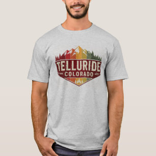 Telluride Colorado Grunge verontrust T-shirt