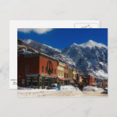 Telluride, Colorado-landschapsfoto Briefkaart (Voorkant / Achterkant)