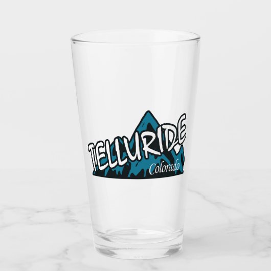 Telluride Colorado Mountains Glas (Voorkant)
