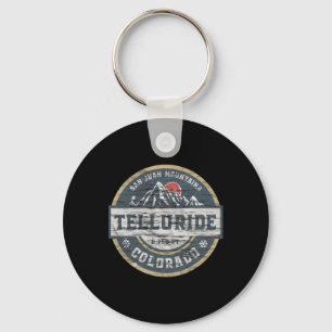 Telluride Colorado San Juan Rocky Mountains Skien Sleutelhanger