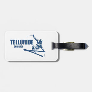Telluride Colorado Skier Bagagelabel
