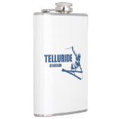 Telluride Colorado Skier Heupfles (Rechts)