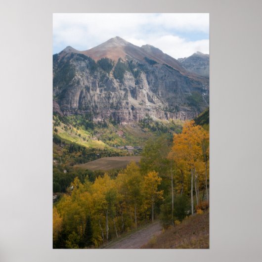 Telluride in de Herfst Poster (Voorkant)