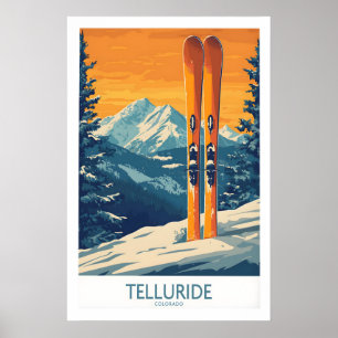 Telluride Ski Print - Colorado 1