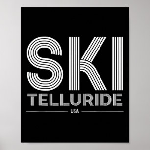 Telluride Ski Resort USA Rocky Mountains Amerikaan Poster