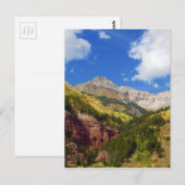 Telluride Valley Autumn Colors Briefkaart (Voorkant / Achterkant)