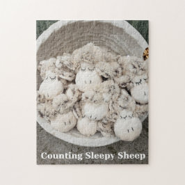 Telraadsel Slaapdolle Schapen, 28 cm x 36 cm, 252 Legpuzzel