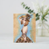 Telsa - Carte postale Steampunk (Debout devant)