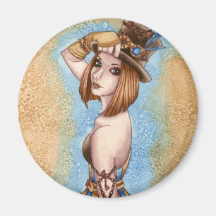 Telsa - Steampunk Magnet Magneet