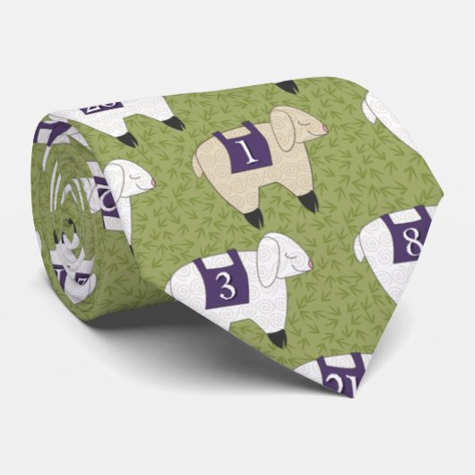 telschapen stropdas (Opgerold)