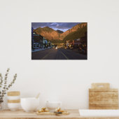 Teluride op zonsondergang poster (Keuken)