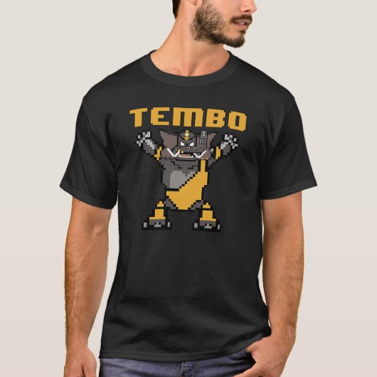 Tembo Jiwe 8 Bit T-Shirt (Voorkant)