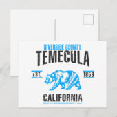 Temecula Briefkaart (Voorkant / Achterkant)