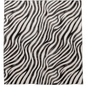 Téméraire Zebra Print Douche rideau (Devant)