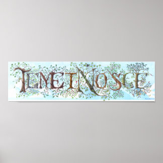 Temet Nosce-Poster Poster