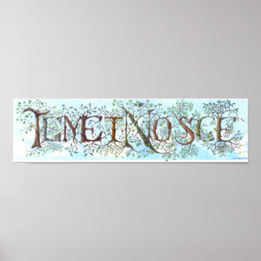 Temet Nosce-Poster Poster (Voorkant)