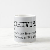 Témoin Archiviste Définition Café Mug (Centre)