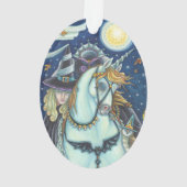 TÉMOIN DE SLEEPY HOLLOW Halloween ORNAMENT Oval (dos)