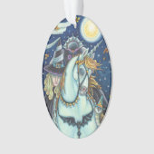 TÉMOIN DE SLEEPY HOLLOW Halloween ORNAMENT Oval (devant)