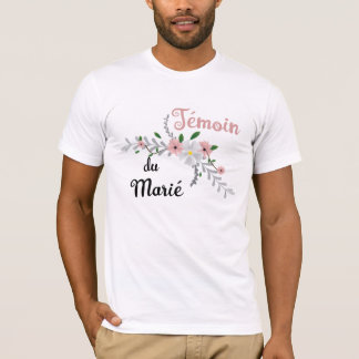 Témoin du Marié T-shirt