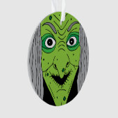 Témoin malin Face Happy Halloween Déplaisant (devant)