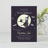 Témoins Halloween Invitation (Debout devant)