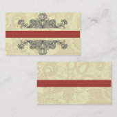 temp formel abstrait élégant de carte de visite de (Devant / Derrière)