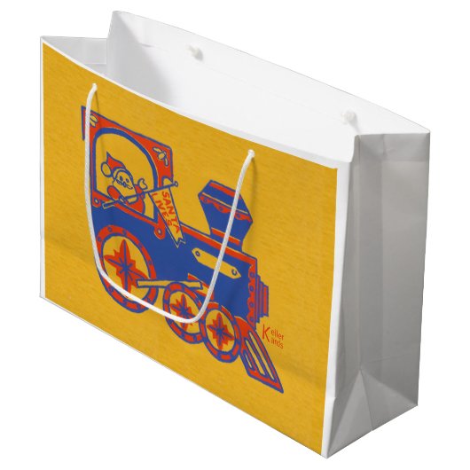 Temp Large Cadeautasje (Voorkant Gekanteld)