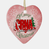 TEMP MERRY CHRISTMAS KERAMISCH ORNAMENT (Rechts)