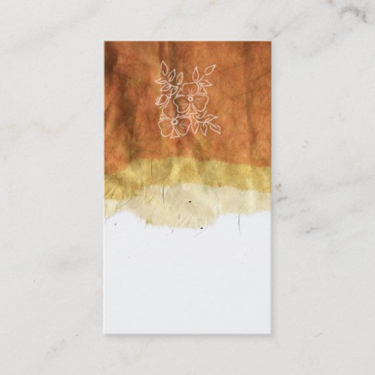 temp traditionnel de carte de visite de cool de (Devant)