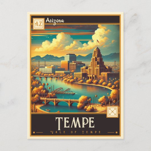 Tempe, Arizona |  Briefkaart (Voorkant)