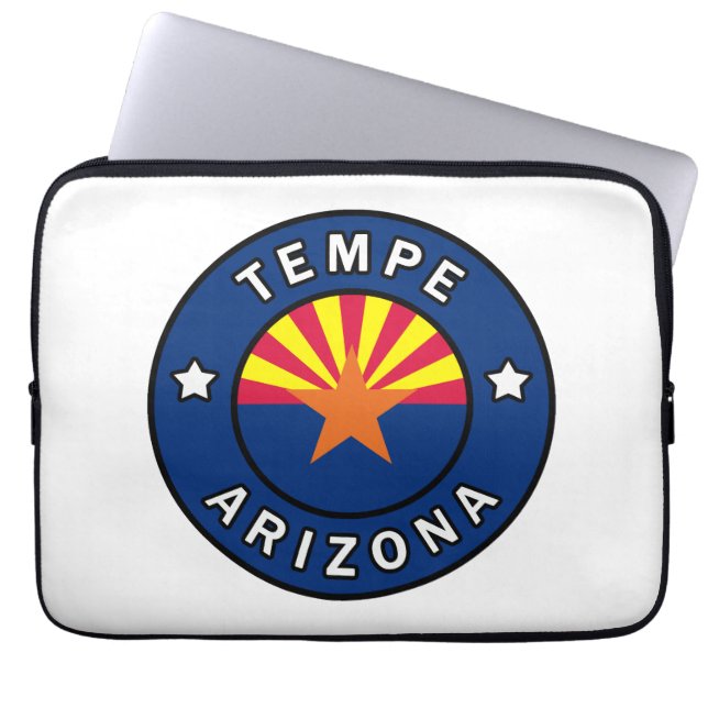 Tempe Arizona Laptop Sleeve (Voorkant)