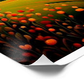 Tempel bij zonsondergang 4 perfect poster (Hoek)