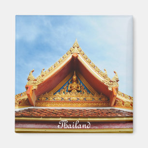Tempel in Thailand Magneet