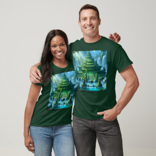 Tempel Kasteel van de Geheime Jade Troon T-shirt