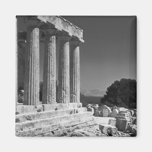 Tempel van Aphaea Magneet (Voorkant)