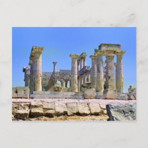 tempel van Aphaia op Aegina 089 Briefkaart