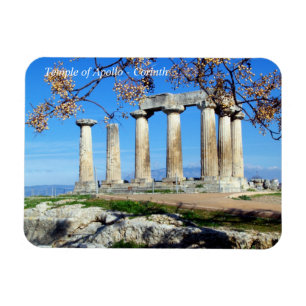 Tempel van Apollo - Corinth Magneet