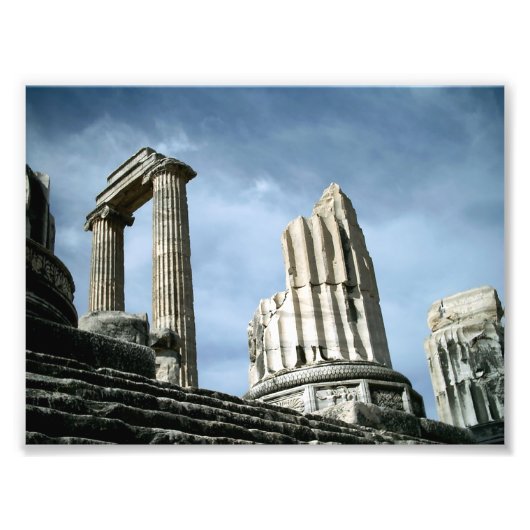 tempel van Apollo, Turkije Foto Afdruk (Voorkant)