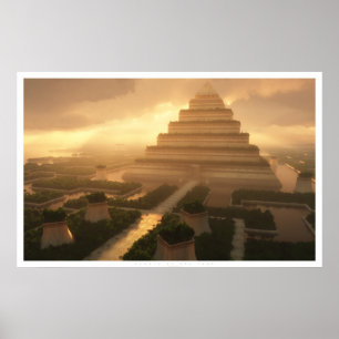 Tempel van de lek poster