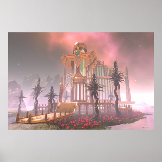 Tempel van de Sirenen Poster (Voorkant)