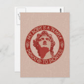 Tempel van Dionysus Briefkaart (Voorkant / Achterkant)