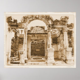 Tempel van Hadrian, Ephesus POSTER
