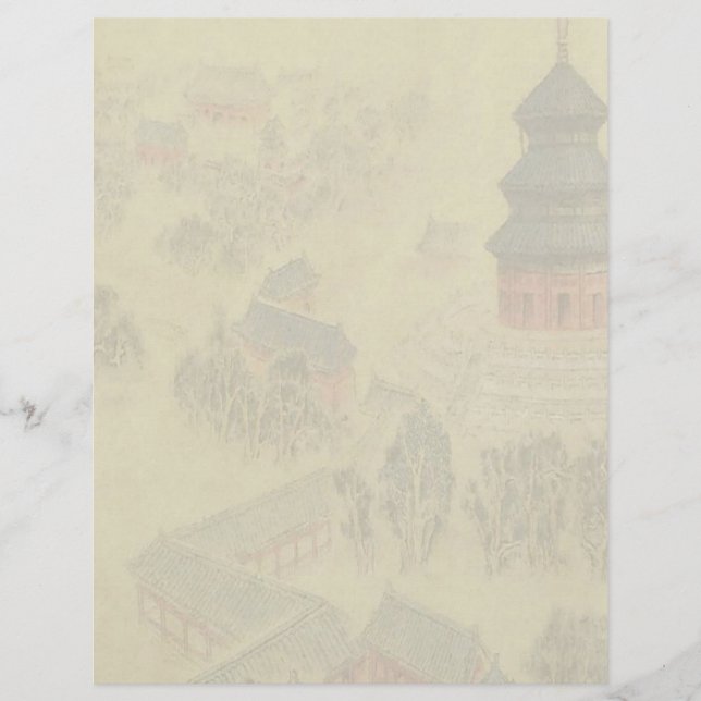 tempel van Heaven Letterhead (Voorkant)