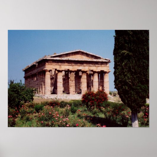 Tempel van Hera Poster (Voorkant)